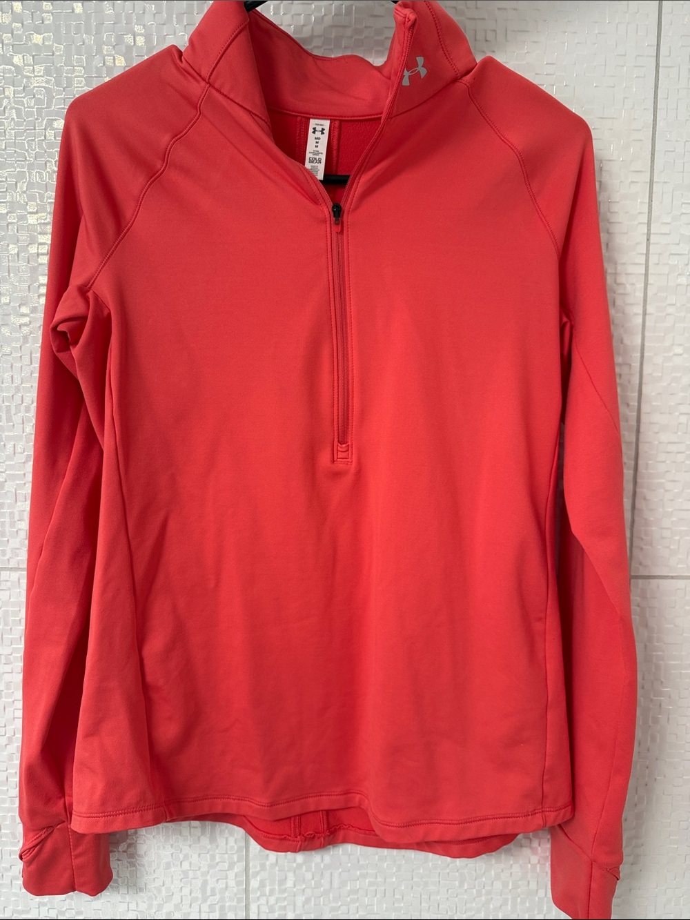 Under Armour Women’s Half-Zip Performance Pullover - Coral